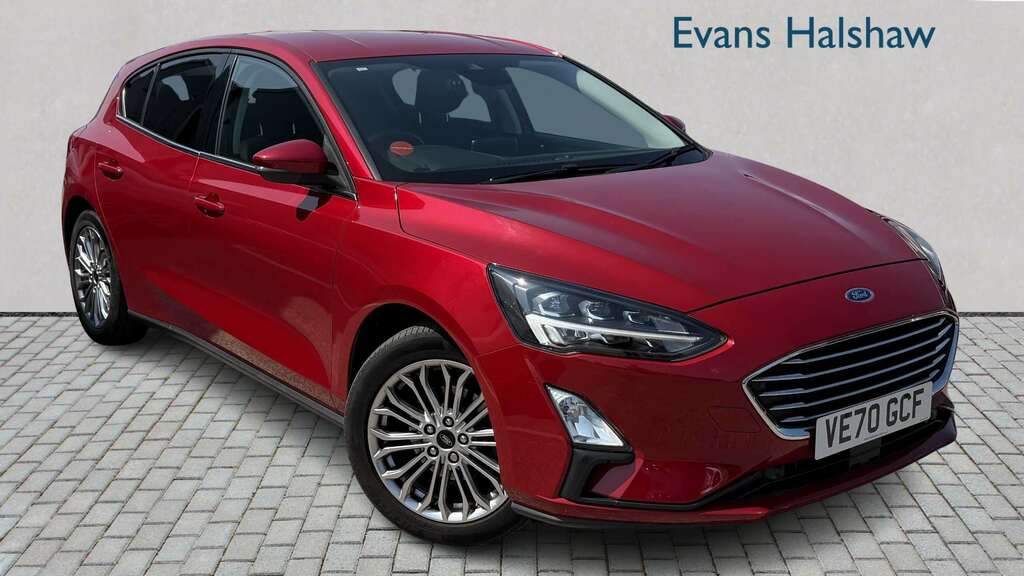Ford Focus 1.0 Ecoboost Hybrid Mhev 125 Titanium X Ed 202 VE70GCF Red