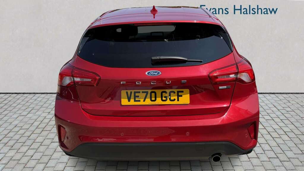 Ford Focus 1.0 Ecoboost Hybrid Mhev 125 Titanium X Ed 202 VE70GCF Red #4
