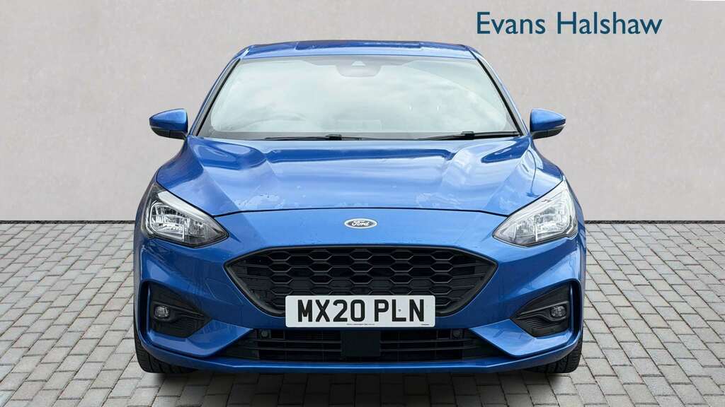 Ford Focus 1.5 Ecoblue 120 St-line X 2020 MX20PLN Blue #2