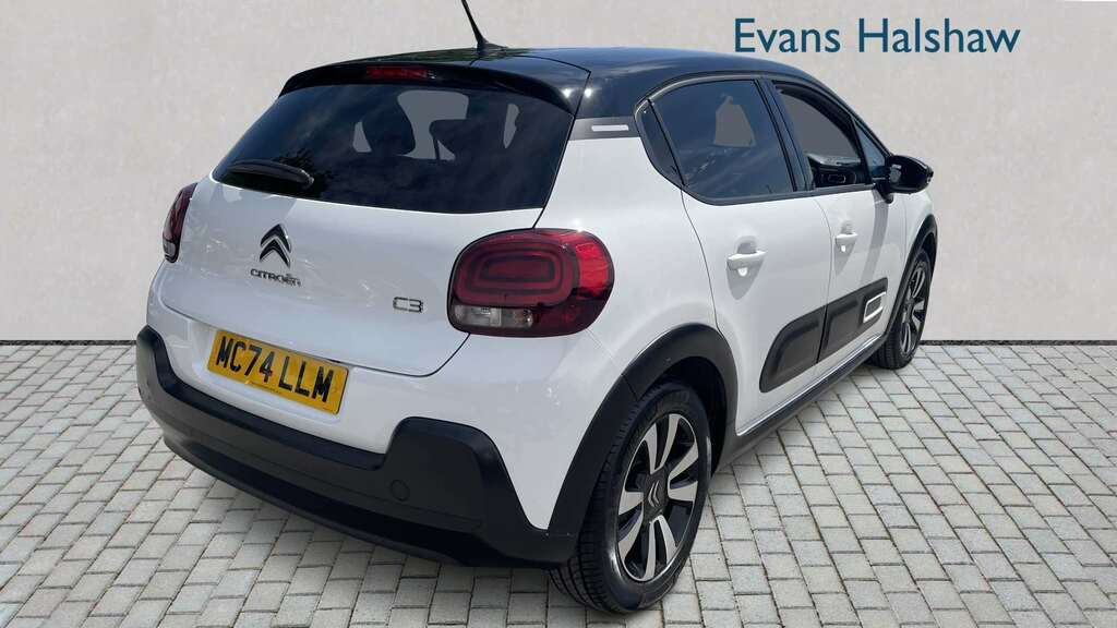 Citroen C3 1.2 Puretech 110 Plus Eat6 2025 MC74LLM White #6