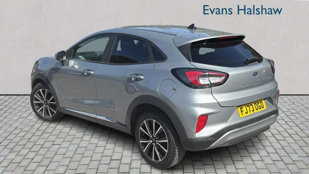 Ford Puma 1.0 Ecoboost Hybrid Mhev Titanium 2023 FJ73OGO Silver #2