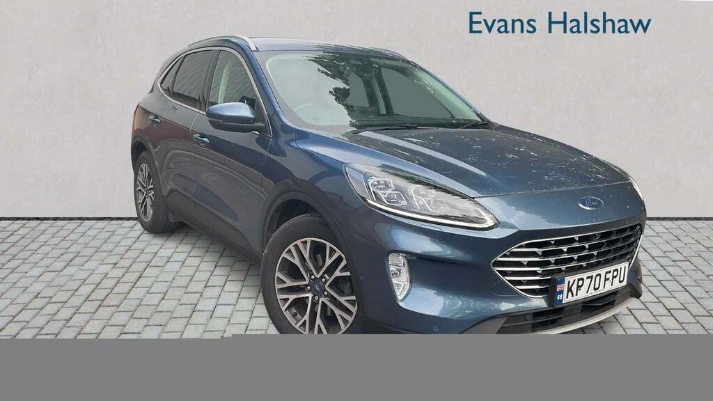 Ford Kuga 2.5 Ecoboost Duratec 14.4Kwh St-line Cvt Euro 6 S Black #1