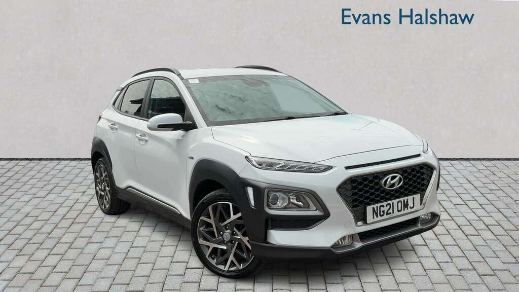Hyundai Kona 1.6 Gdi Hybrid Premium Dct 2021 White