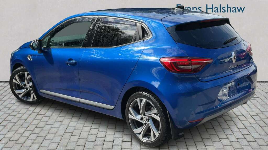 Renault Clio 1.6 E-tech Hybrid 140 Rs Line 2023 Blue #2