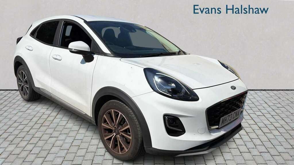 Ford Puma 1.0 Ecoboost Hybrid Mhev Titanium 2023 White