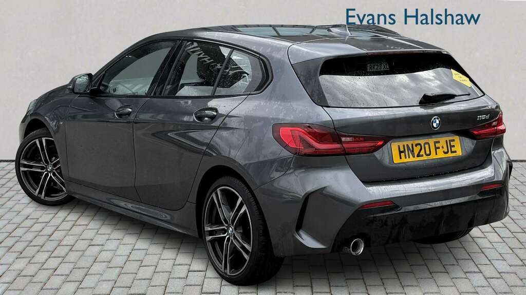 BMW 1 Series 116D M Sport Step 2020 HN20FJE Grey #2