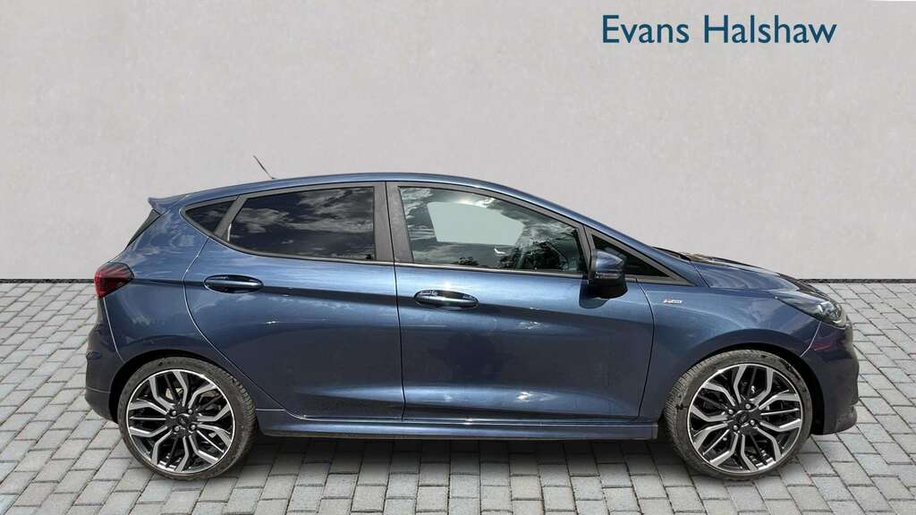 Ford Fiesta 1.0 Ecoboost Hybrid Mhev 125 St-line X 2023 KN23LUT Blue #3