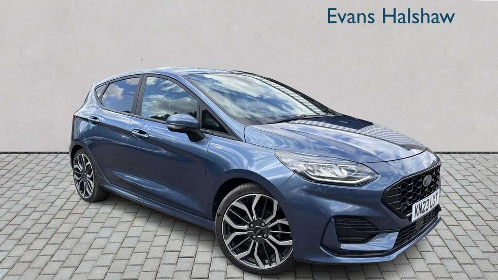 Ford Fiesta 1.0 Ecoboost Hybrid Mhev 125 St-line X 2023 Blue