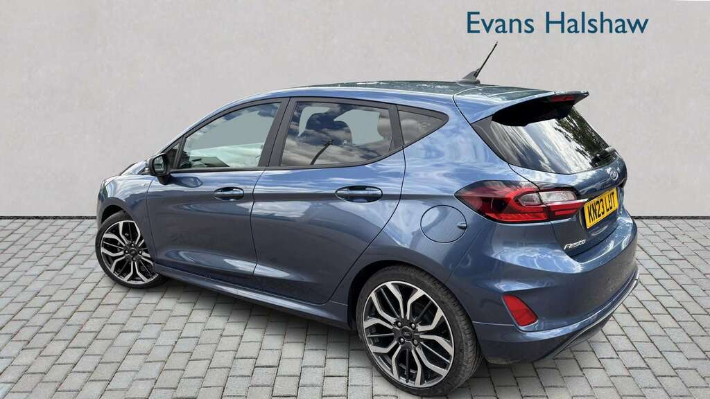 Ford Fiesta 1.0 Ecoboost Hybrid Mhev 125 St-line X 2023 KN23LUT Blue #2