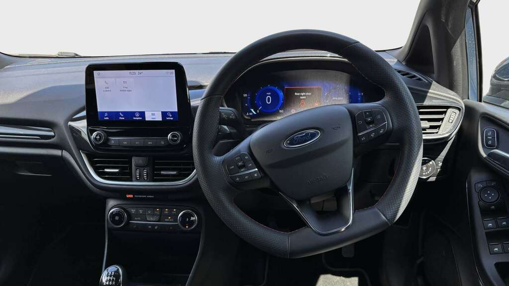 Ford Fiesta 1.0 Ecoboost Hybrid Mhev 125 St-line X 2023 KN23LUT Blue #6