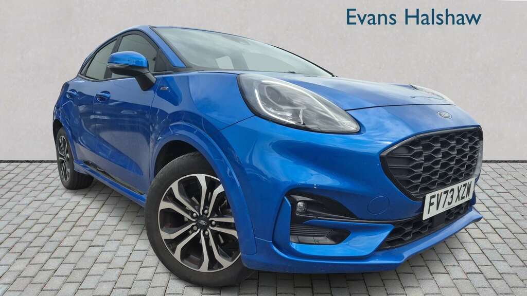 Ford Puma 1.0 Ecoboost Hybrid Mhev St-line Dct 2023 Blue