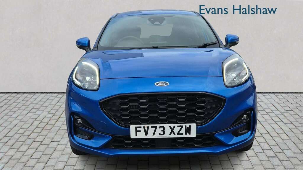 Ford Puma 1.0 Ecoboost Hybrid Mhev St-line Dct 2023 FV73XZW Blue #4