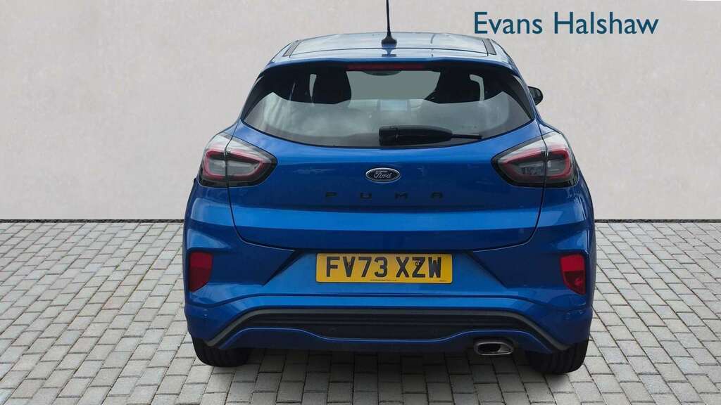 Ford Puma 1.0 Ecoboost Hybrid Mhev St-line Dct 2023 FV73XZW Blue #5