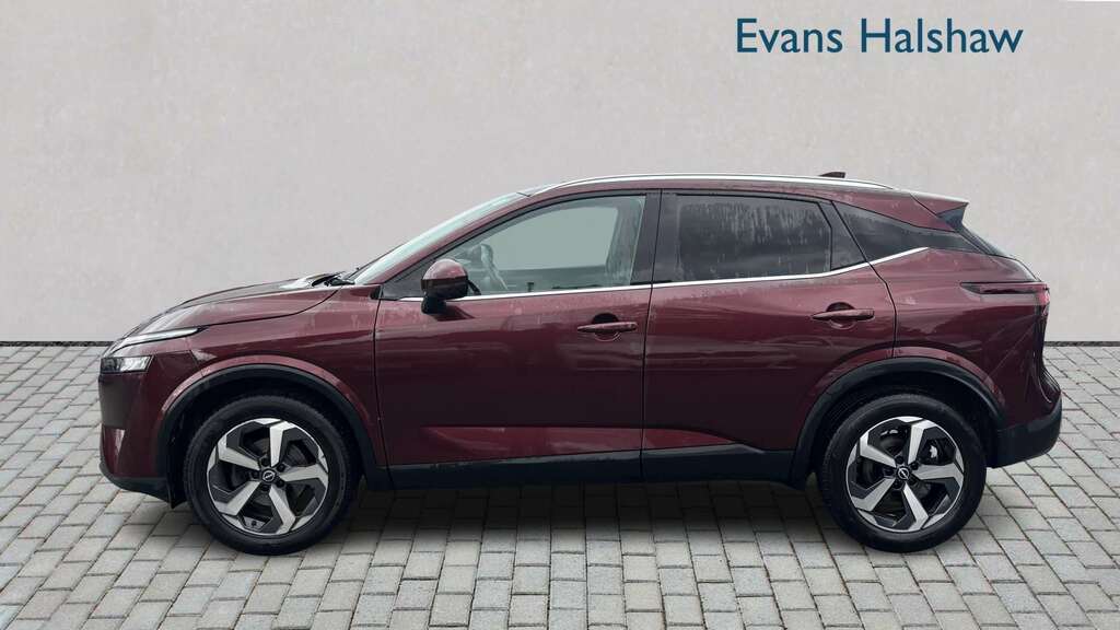 Nissan Qashqai 1.3 Dig-t Mh 158 N-connecta Xtronic 2024 DV24YMR Red #3