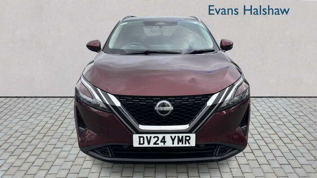 Nissan Qashqai 1.3 Dig-t Mh 158 N-connecta Xtronic 2024 DV24YMR Red #4