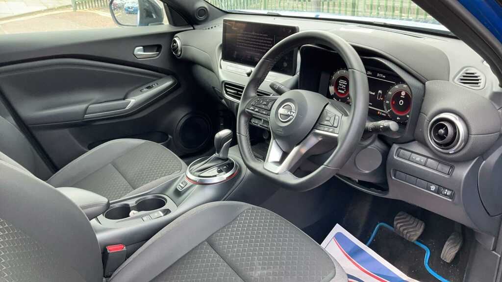 Nissan Juke 1.6 N-connecta Euro 6 Blue #8