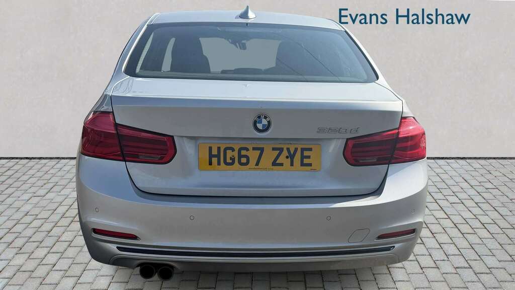 BMW 3 Series 320D Sport Step 2017 Silver #3