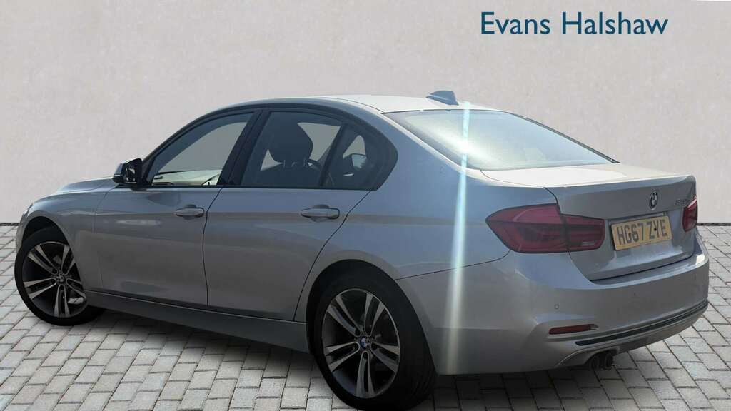 BMW 3 Series 320D Sport Step 2017 Silver #2