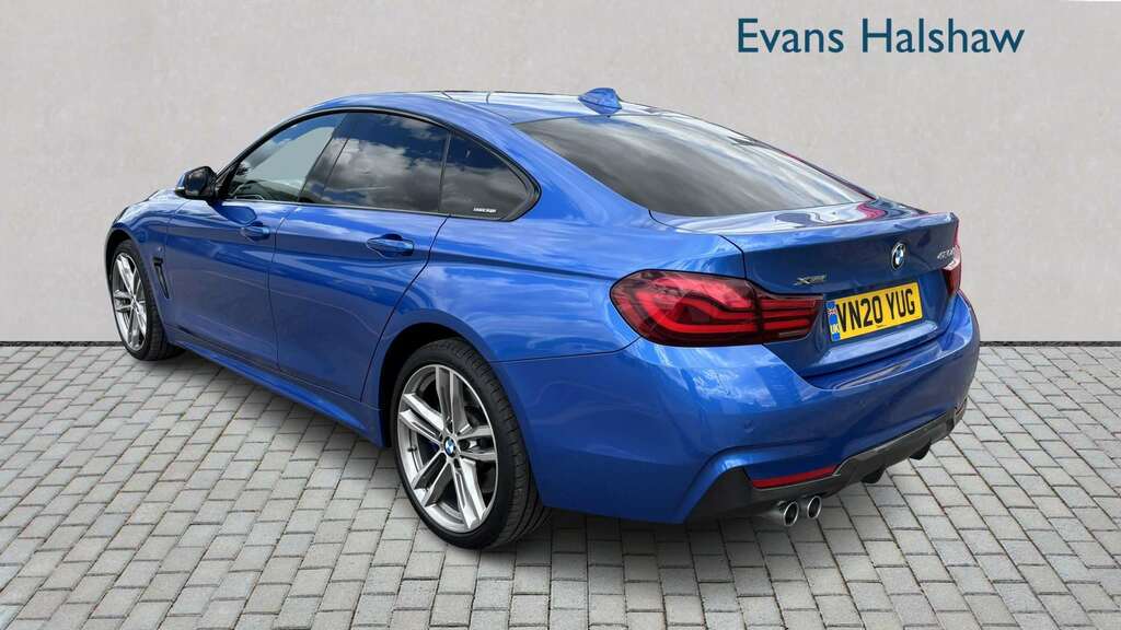 BMW 4 Series 420D 190 Xdrive M Sport Prof Media 20 Blue #2