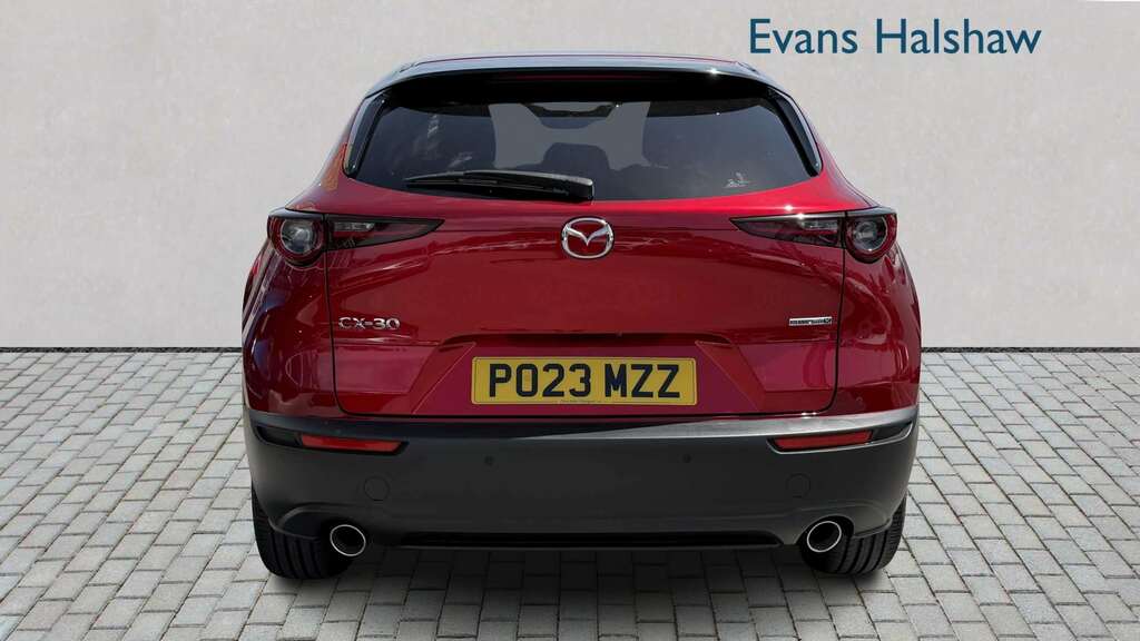 Mazda CX-30 2.0 E-skyactiv X Mhev Sport Lux 2023 Red #4