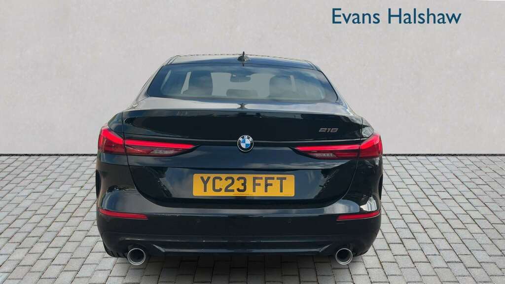 BMW 2 Series 218D Sport Live Cockpit Prof 2023 YC23FFT Black #4