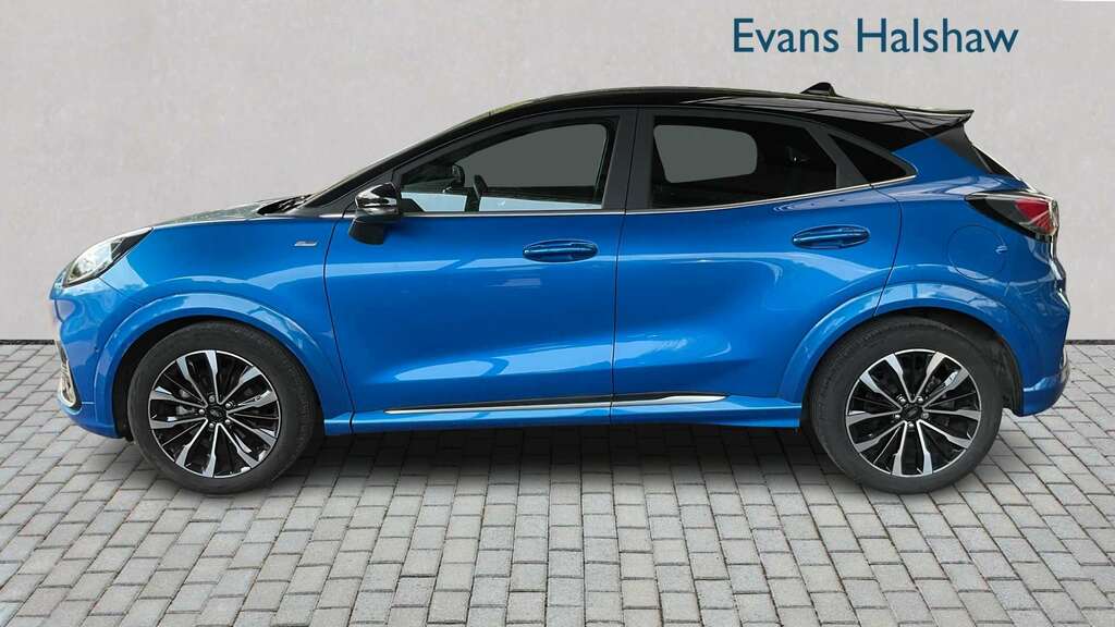 Ford Puma 1.0 Ecoboost Hybr Mhev 155 St-line Vignale Dct Blue #3