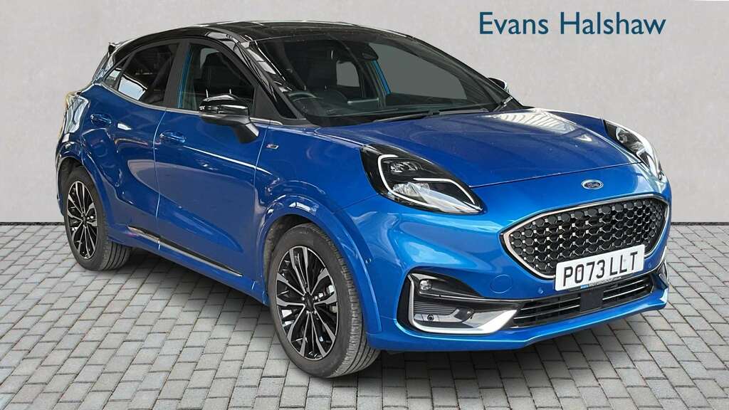 Ford Puma 1.0 Ecoboost Hybr Mhev 155 St-line Vignale Dct Blue