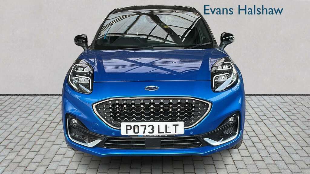 Ford Puma 1.0 Ecoboost Hybr Mhev 155 St-line Vignale Dct Blue #4
