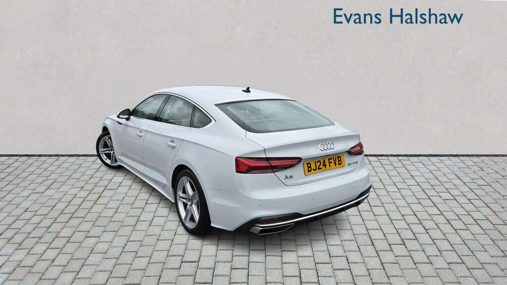 Audi A5 35 Tfsi Sport S Tronic 2024 BJ24FVB White #2