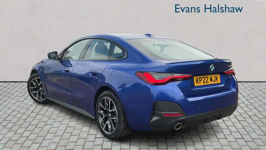 BMW 4 Series 420I M Sport Step 2022 Blue