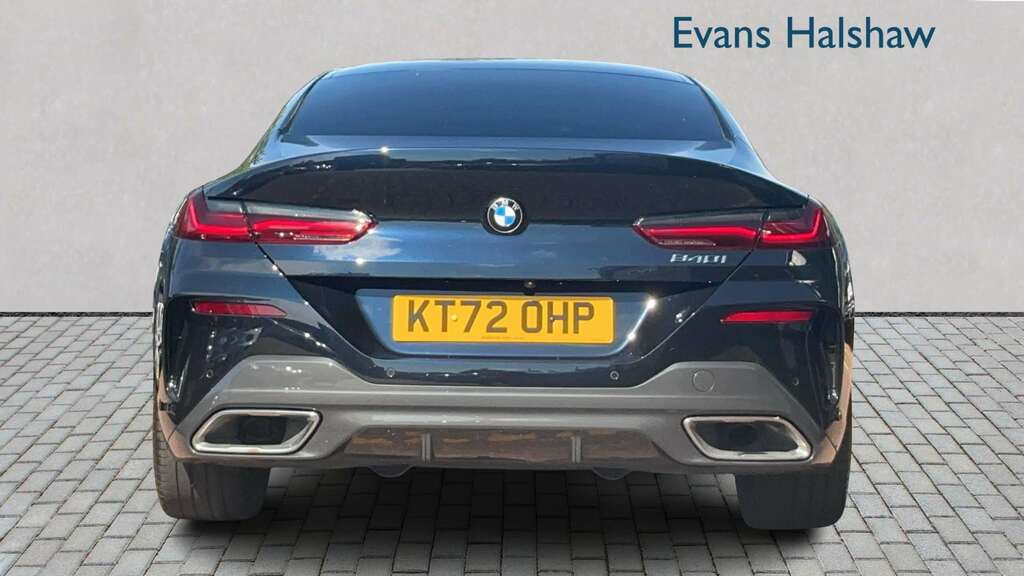 BMW 8 Series 840I M Sport 2022 Black #4