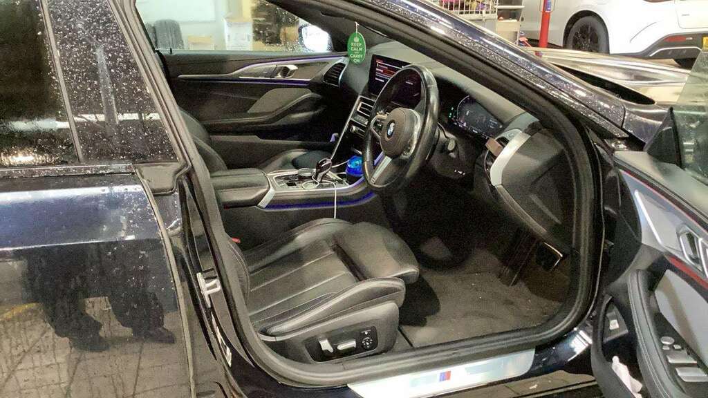 BMW 8 Series 840I M Sport 2022 Black #4