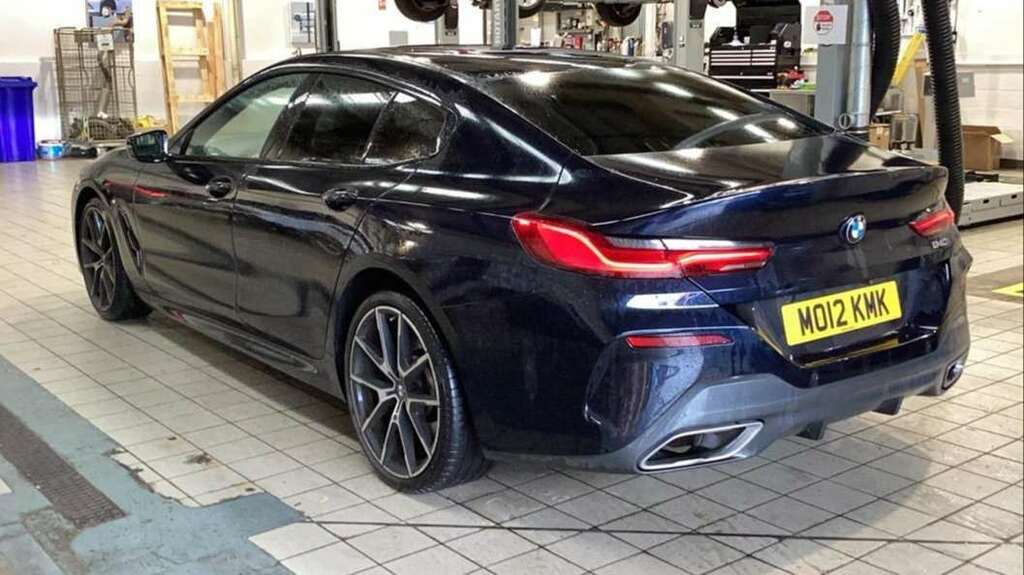 BMW 8 Series 840I M Sport 2022 Black #3