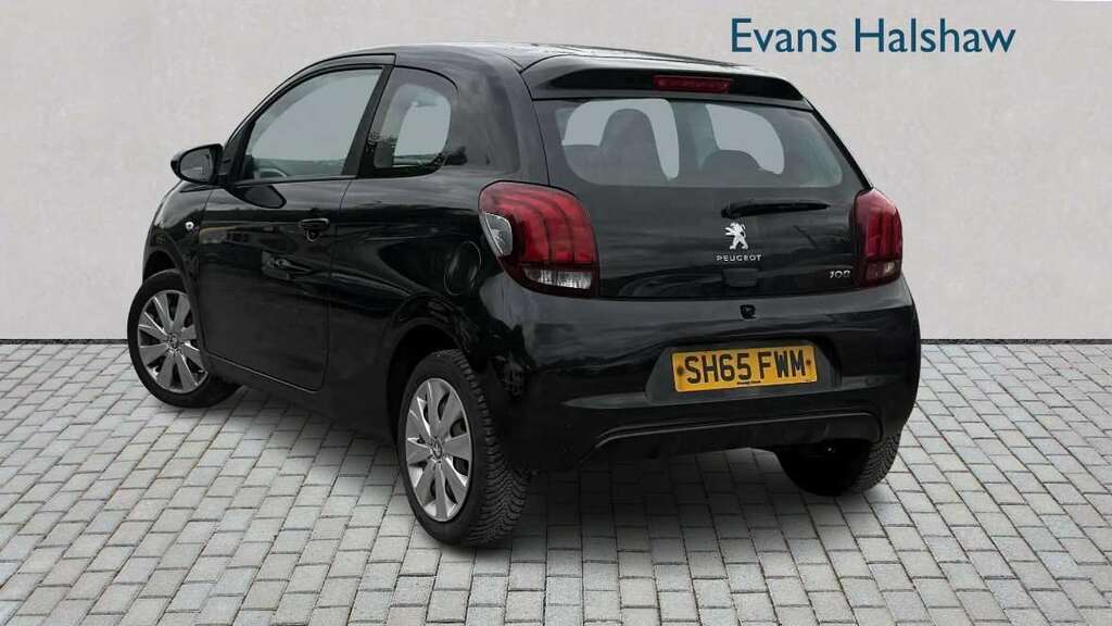 Peugeot 108 1.0 Active 2015 SH65FWM Black #2