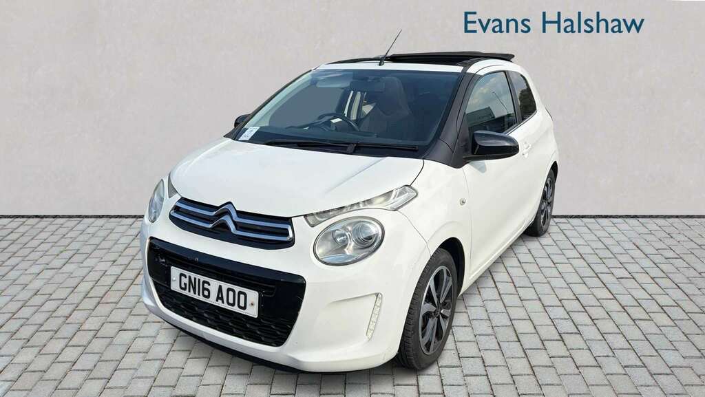 Citroen C1 1.0 Vti Flair Start Stop 2016 White #2