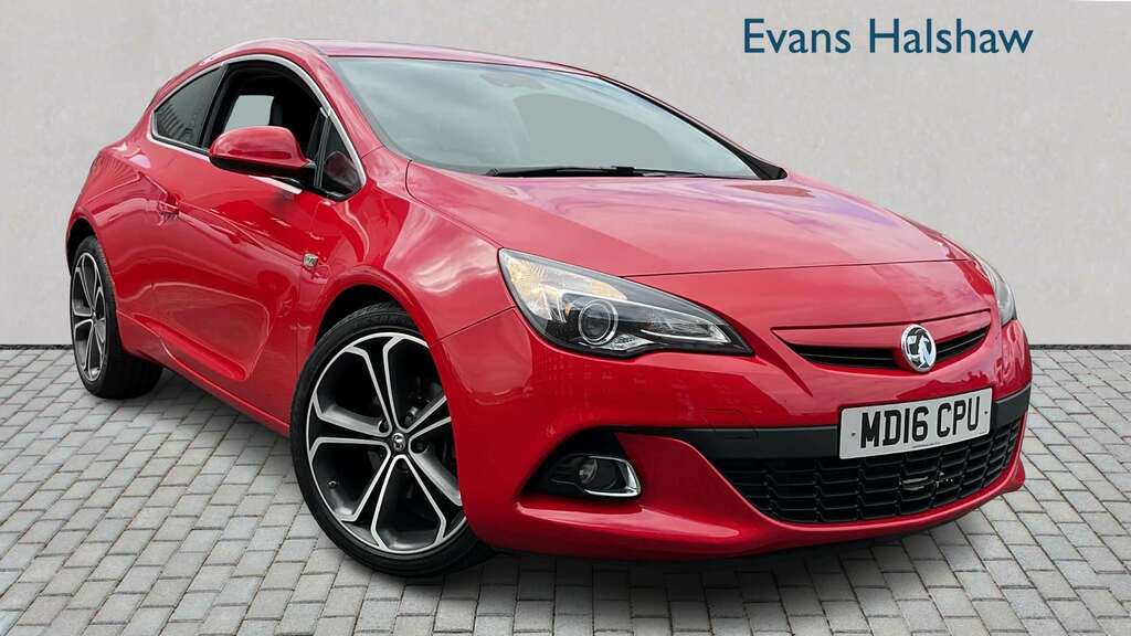 Vauxhall Astra GTC 1.4T 16V Limited Edition 2016 Red