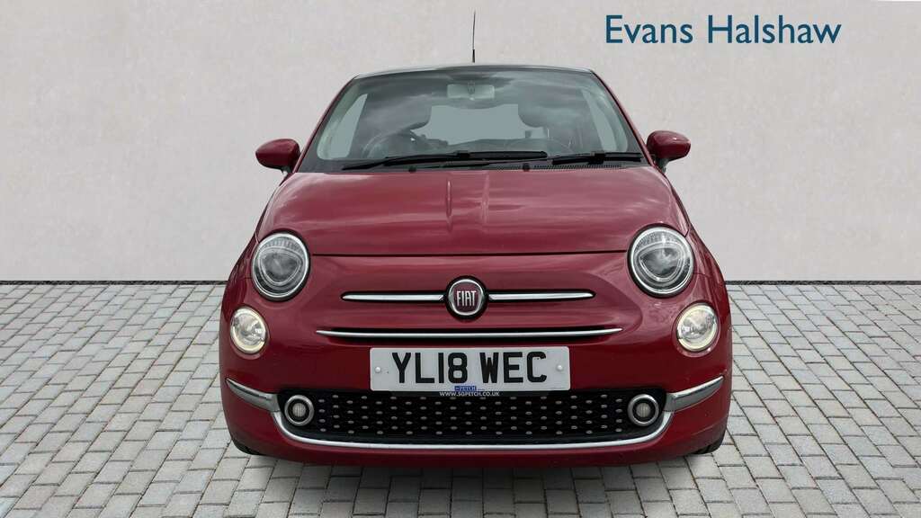 Fiat 500 1.2 Lounge 2018 Red #2