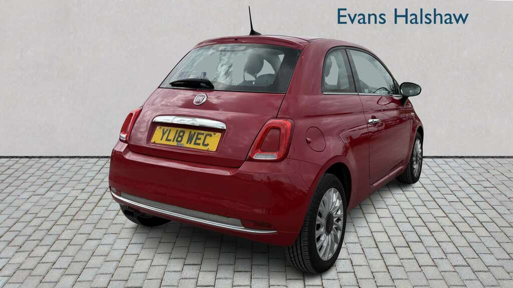 Fiat 500 1.2 Lounge 2018 Red #6