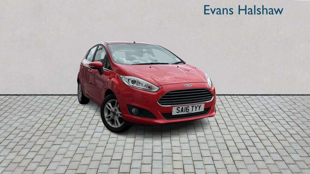 Ford Fiesta 1.0 Ecoboost Zetec 2016 Red