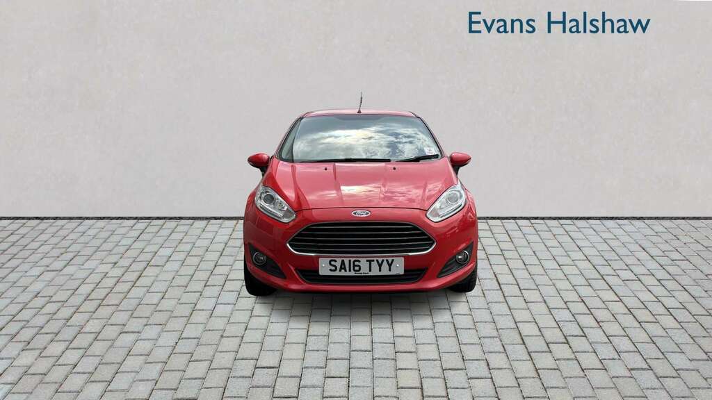 Ford Fiesta 1.0 Ecoboost Zetec 2016 SA16TYY Red #3