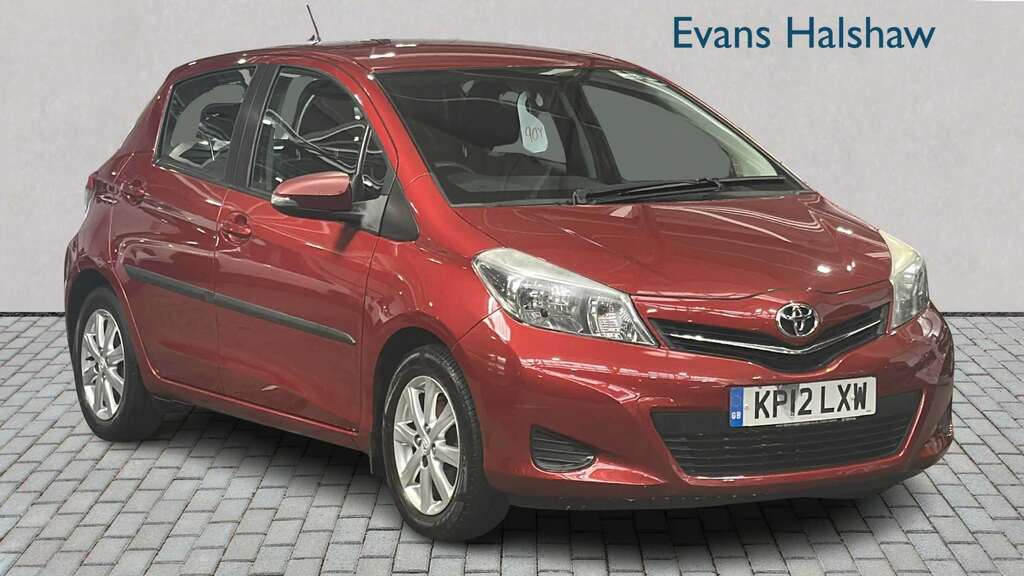 Toyota Yaris 1.33 Vvt-i Tr 2012 Red
