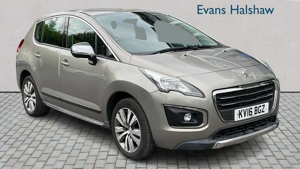 Peugeot 3008 Blue Hdi Ss Allure Grey #1