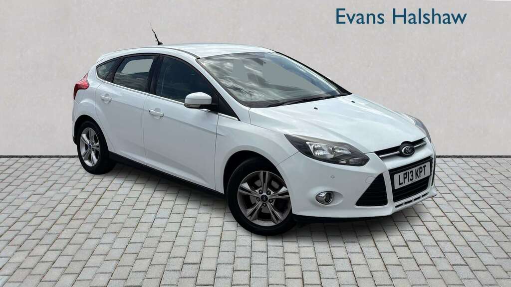 Ford Focus Estate 1.6 Tdci Econetic Zetec Euro 5 Ss 2 Red #1