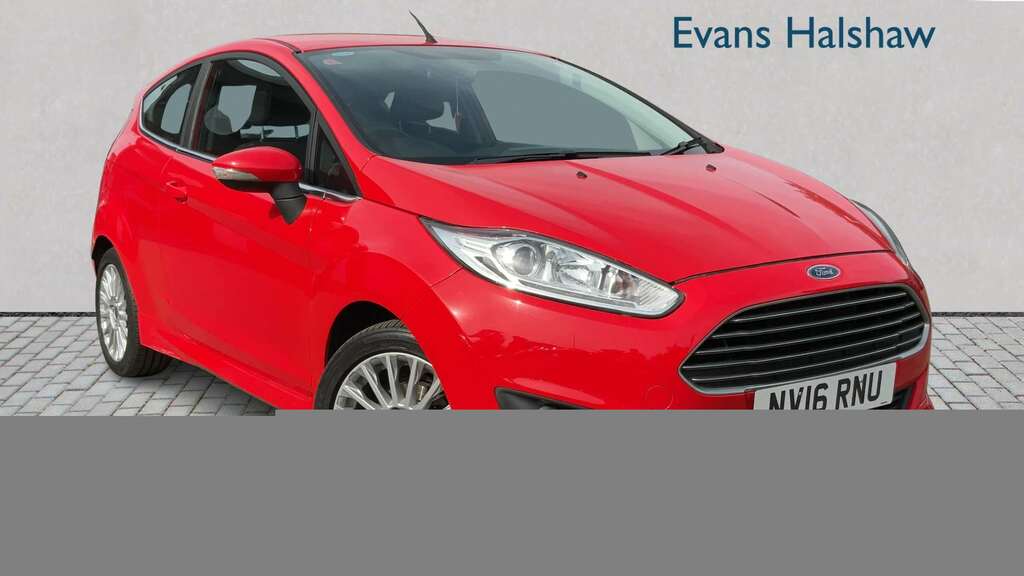Ford Fiesta 1.25 82 Zetec 2016 Red