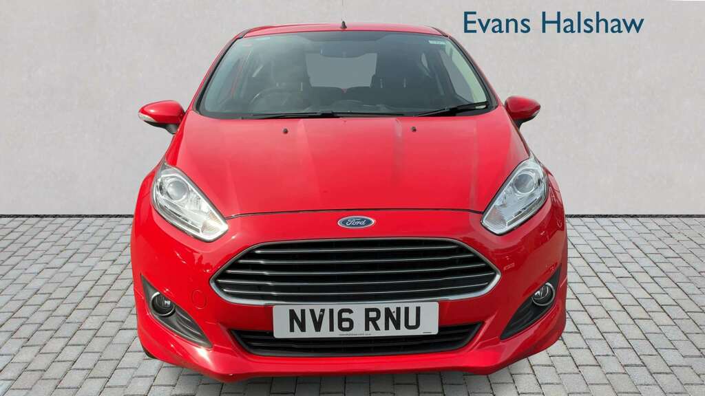 Ford Fiesta 1.25 82 Zetec 2016 Red #4