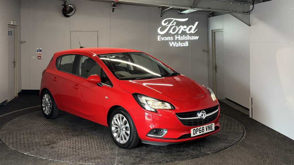 Vauxhall Corsa 1.4 Se Nav 2018 DP68VNE Red
