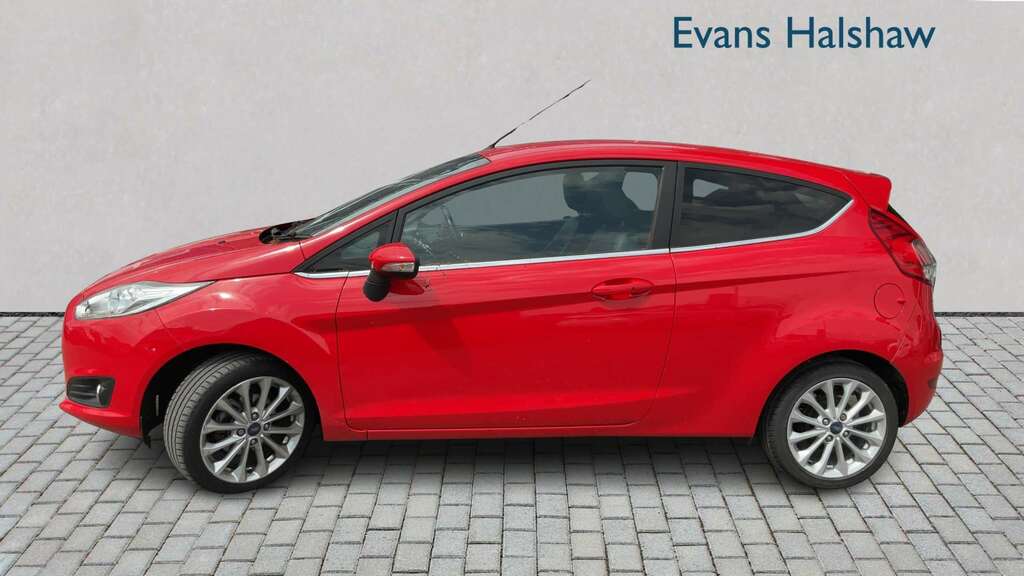 Ford Fiesta 1.0 Ecoboost 125 Titanium X 2016 BJ16CPZ Red #3