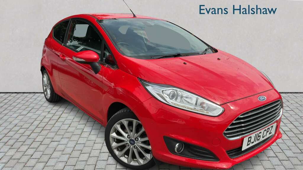 Ford Fiesta 1.0 Ecoboost 125 Titanium X 2016 Red