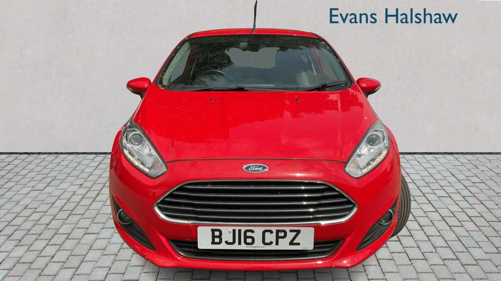 Ford Fiesta 1.0 Ecoboost 125 Titanium X 2016 BJ16CPZ Red #4