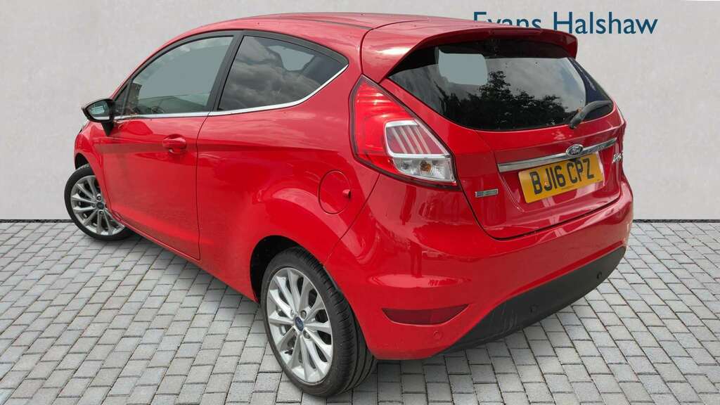Ford Fiesta 1.0 Ecoboost 125 Titanium X 2016 BJ16CPZ Red #2